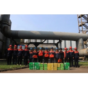 情系一线送清凉 点滴关怀暖人心——腾鸿公司开展夏日慰问活动